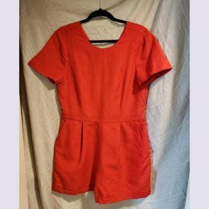 NWT Banana Republic Sz 10 Romper Red